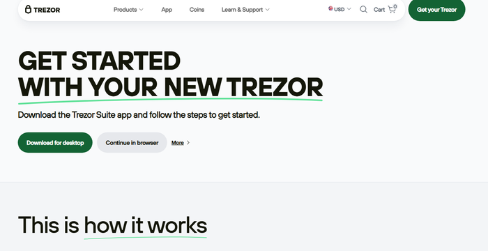 Trezor.io/Start® – Official Wallet Setup &amp; Secure Device